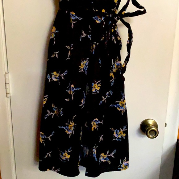 Fitted Button-down Midi Floral Sundress S/XS - Picture 6 of 7